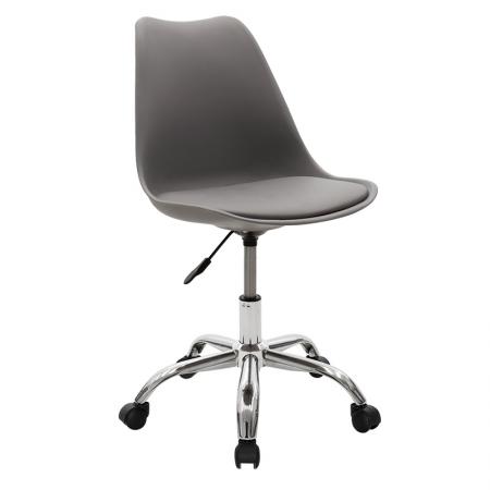 Офис стол Gaston II  PP-PU сив