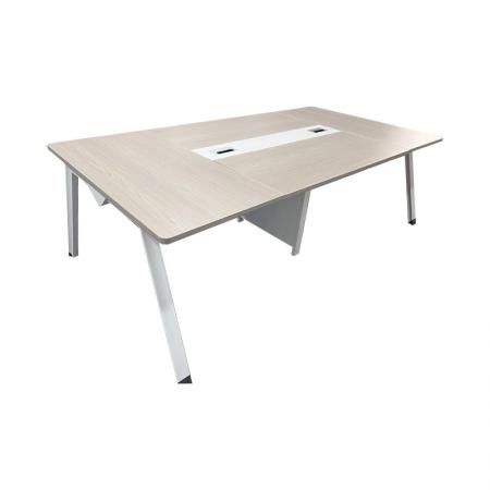 Конферентна маса Armadi  в цвят sonoma-white 200x120x75см